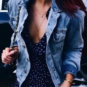 TOMMY HILFIGER denim jean jacket D4